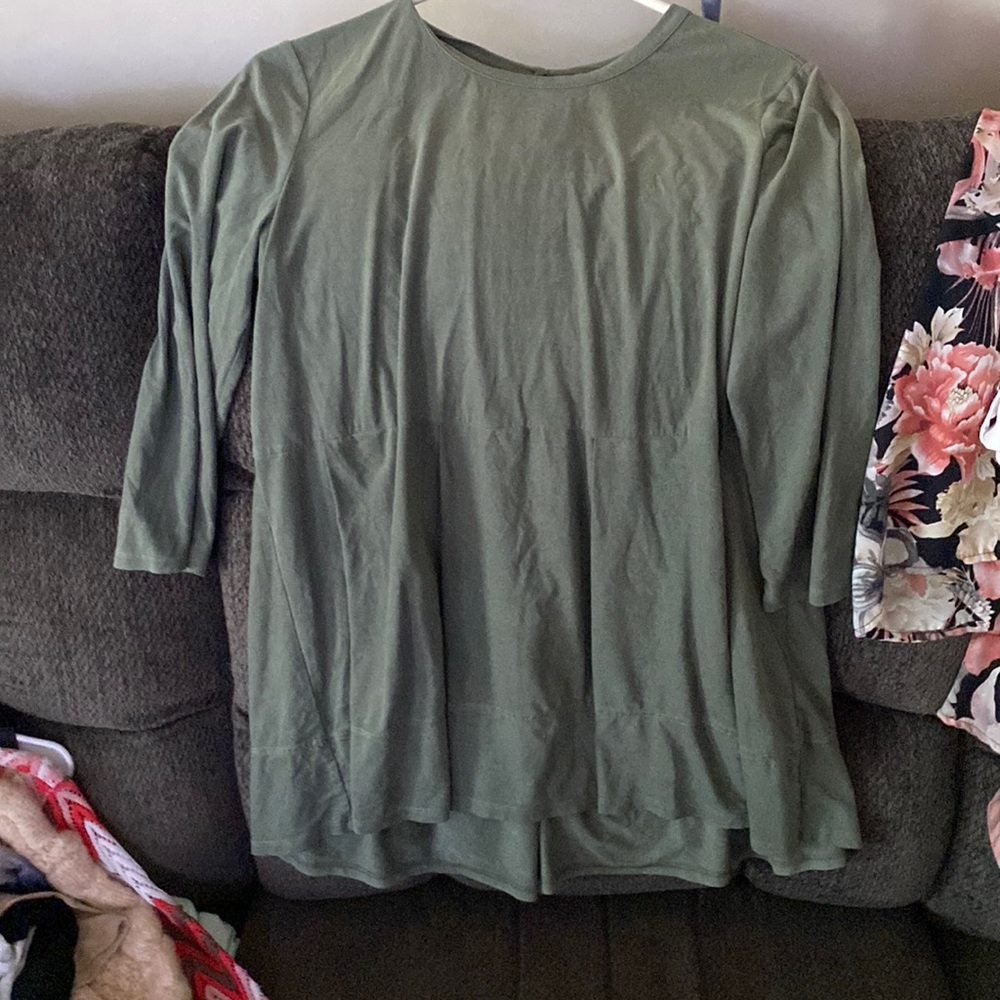 Green top.